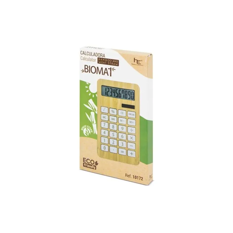 CALCULADORA BAMBOO / FIBRA DE TRIGO