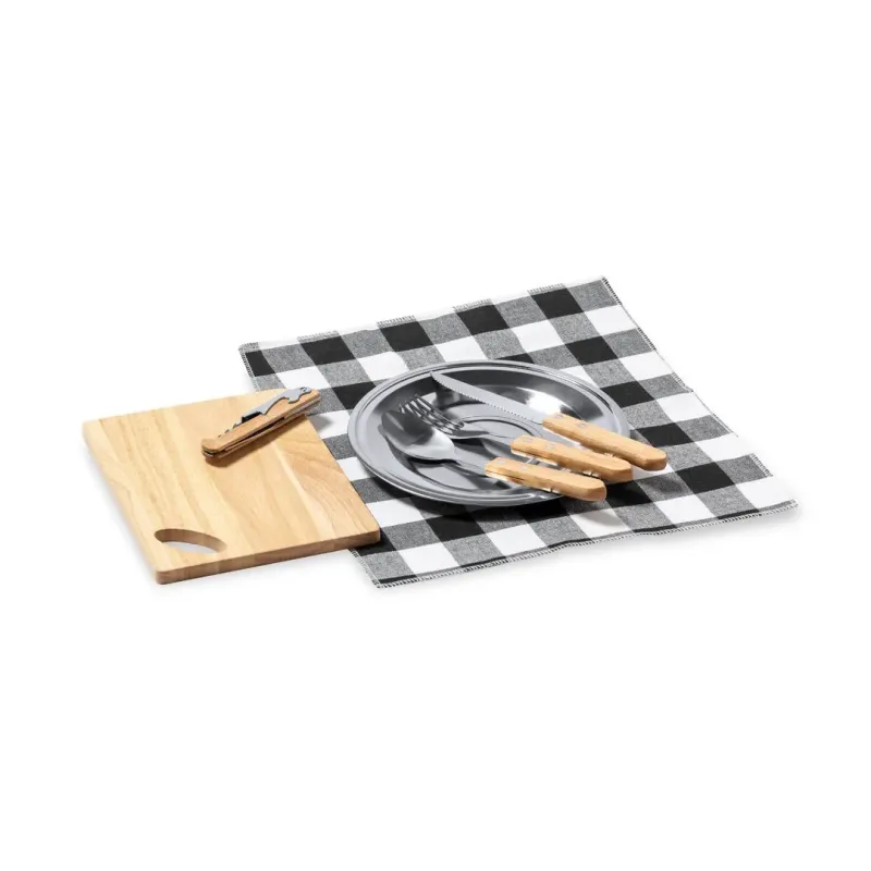 SET DE PICNIC 2 SERVICOS FUNDA ALGODON