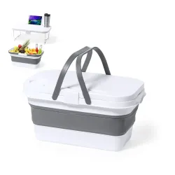 CESTA NEVERA PIC NIC PLEGABLE MULTIFUNCION