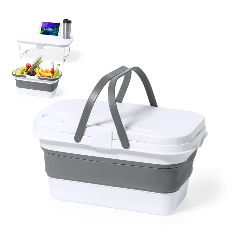 CESTA NEVERA PIC NIC PLEGABLE MULTIFUNCION