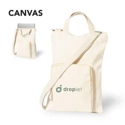 FUNDA PORTATIL CANVAS NATURAL