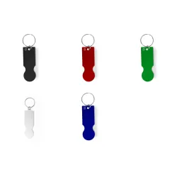 LLAVERO MONEDA ALUMINIO RECICLADO