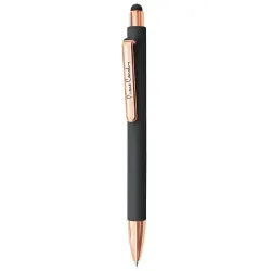 BOLIGRAFO  ROLLER ACABADO GOMA PIERRE CARDIN