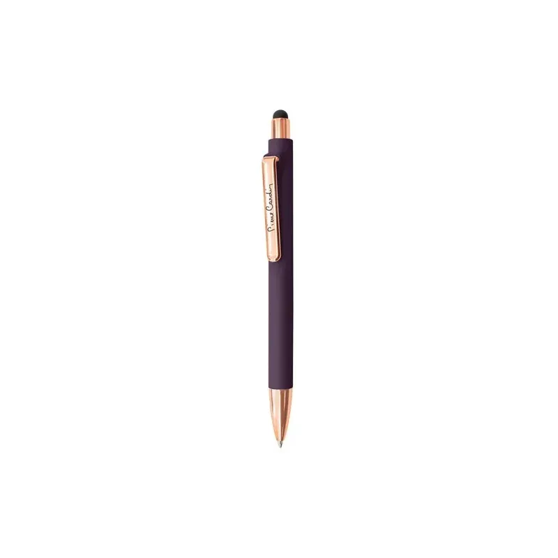 BOLIGRAFO  ROLLER ACABADO GOMA PIERRE CARDIN