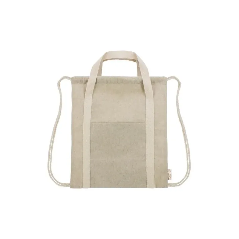 BOLSA MOCHILA ALGODON RECICLADO