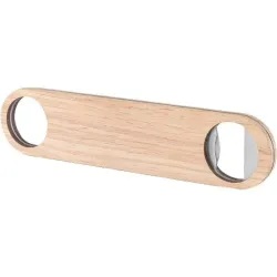 ABRIDOR DE ACERO Y NMADERA DE CAUCHO