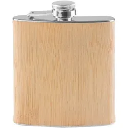 PETACA DE ACRO INOX / BAMBU