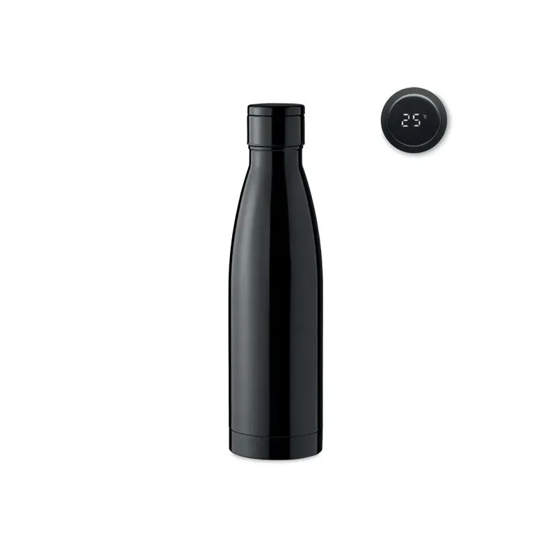 BOTELLA TERMO ACERO CON TERMOMETRO