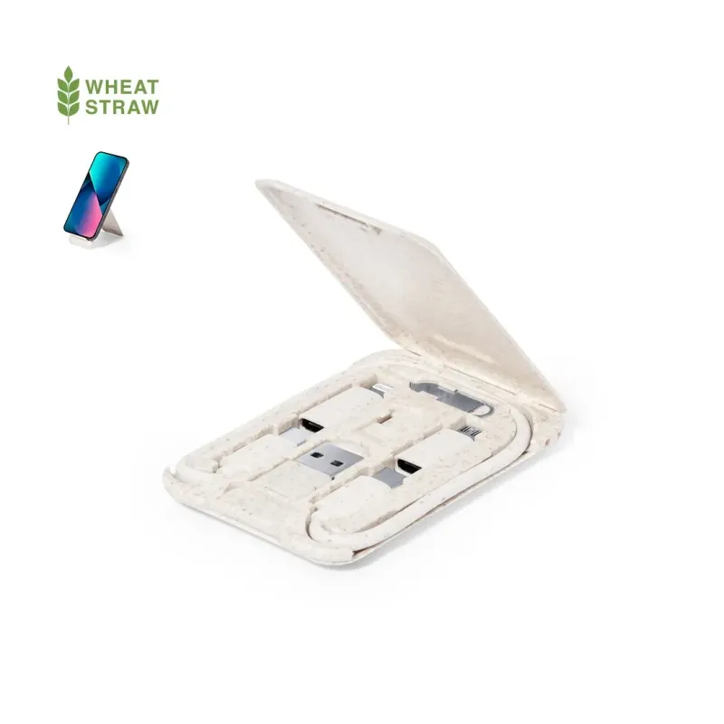 Set cargadores cable