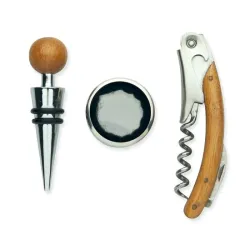 SET DE VINO BAMBU MO