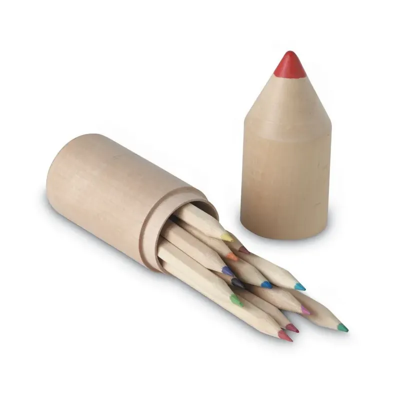 CAJA MADERA 12 LAPICES