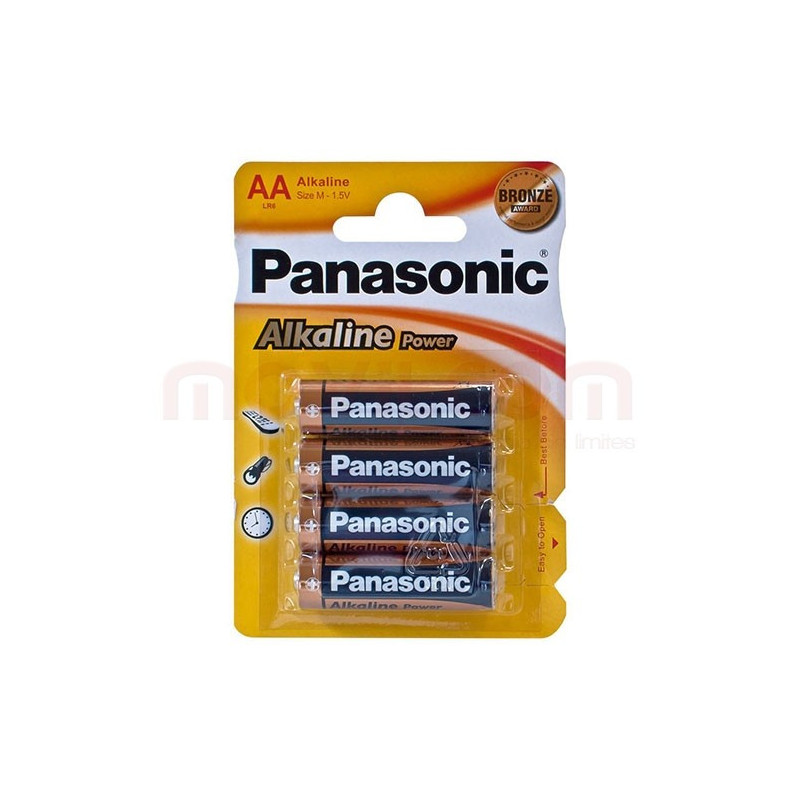 Pila AA-R6 Panasonic Alkalina 48U