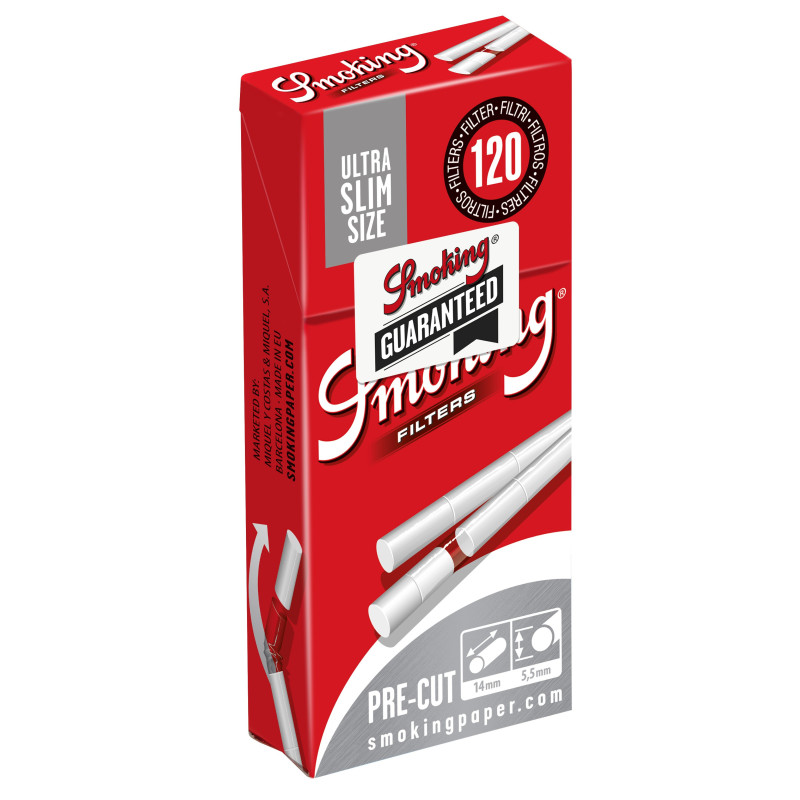 Filtros Smoking Precortados Ultra Slim 5
