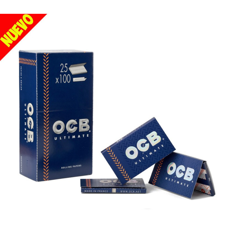 Papel OCB Ultimate Doble 25U