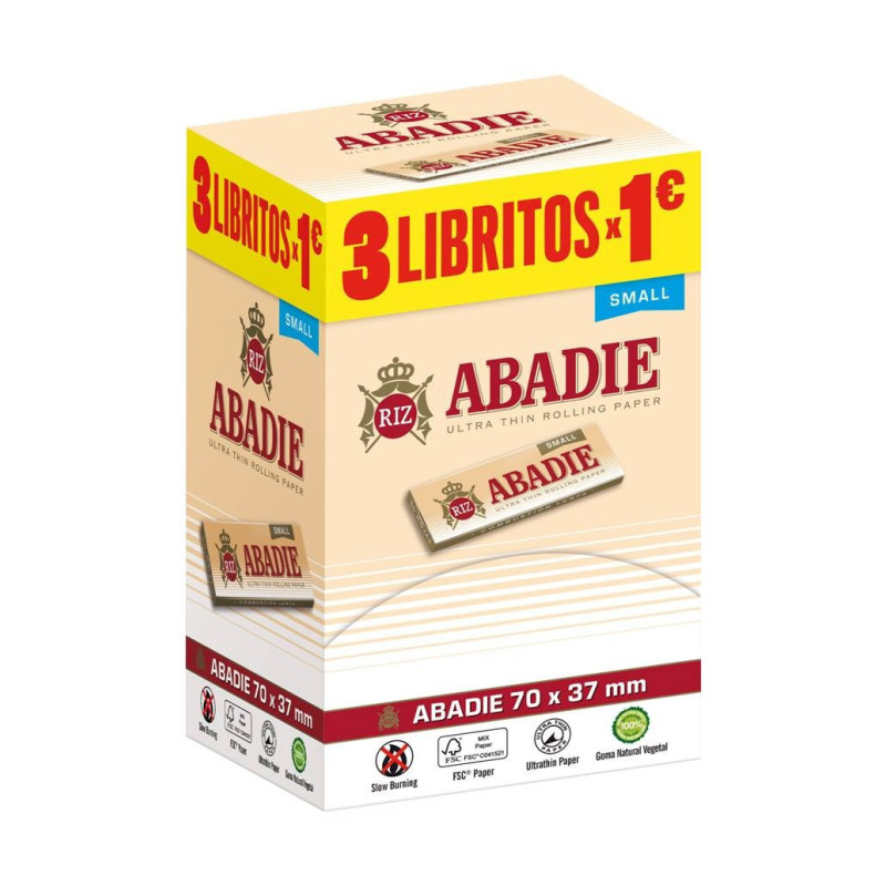 Papel Abadie Regular 70mm Expositor 240u.