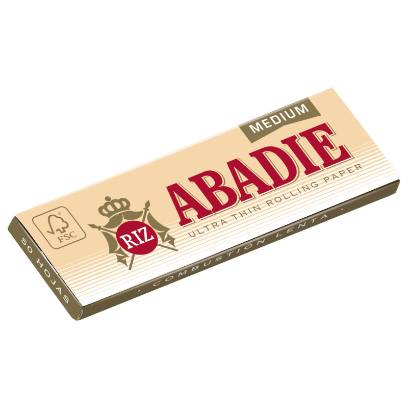 Papel Abadie Medium 78mm Expositor de 200u.