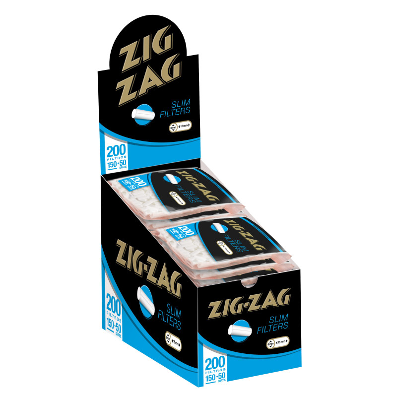 FILTROS ZIG ZAG . EXP. 30u. DE 200 FILTROS